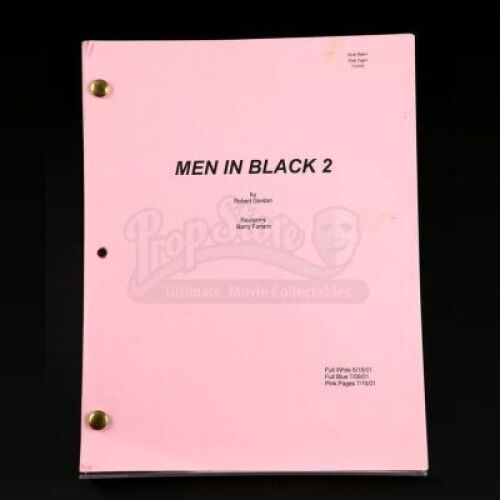MEN IN BLACK II (2002) - Script Revisions