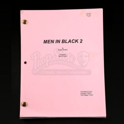 MEN IN BLACK II (2002) - Script Revisions
