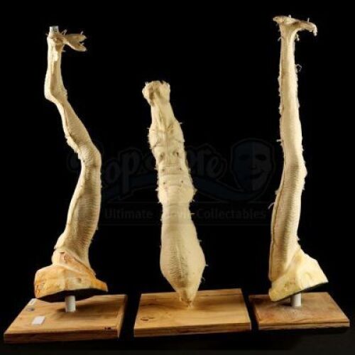 MEN IN BLACK II (2002) - Worm Guy Foam Torso and Leg Skin Lot