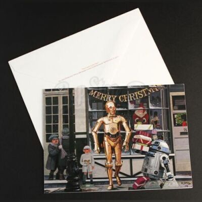 STAR WARS: THE EMPIRE STRIKES BACK (1980) - Ralph McQuarrie Christmas Card