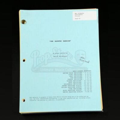 THE HAUNTED MANSION (2003) - Script
