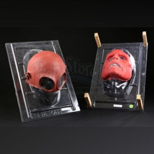 HELLBOY (2004) - Hellboy (Ron Perlman) Face Appliance Set