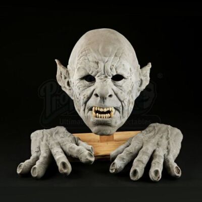 THE WOLFMAN (2010) - Unfinished Sir John Talbot Werewolf Mask and Gloves