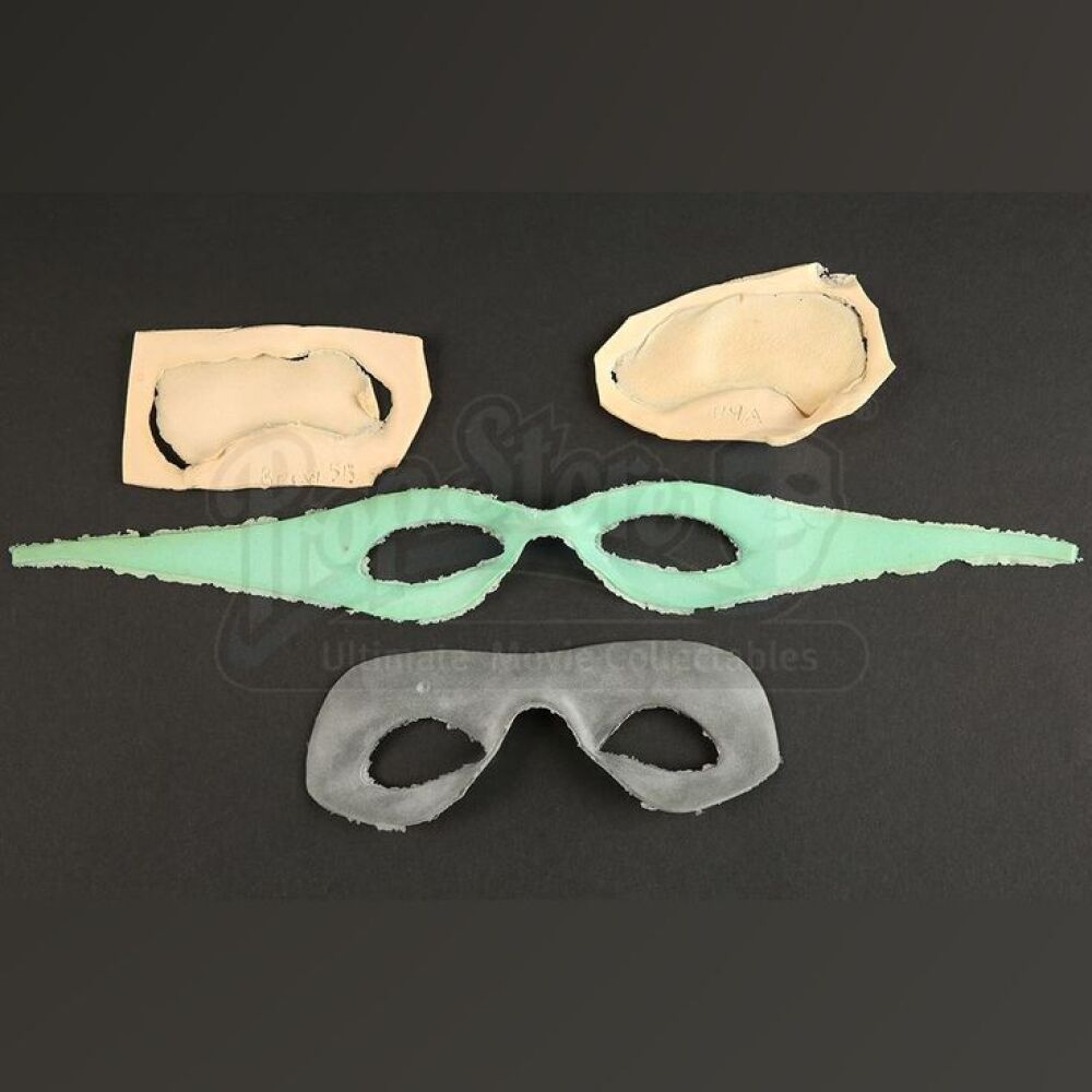 Batman Movie Riddler Mask BATMAN FOREVER (1995) - Riddler (Jim Carrey) Mask and Makeup Lot