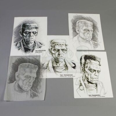 TWIX: "MONSTER" COMMERCIAL (1995) - Hand-Drawn Frankenstein Character Sketches