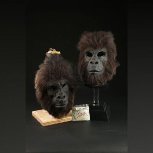 PLANET OF THE APES (2001) - Pair of Gorilla Face Masks
