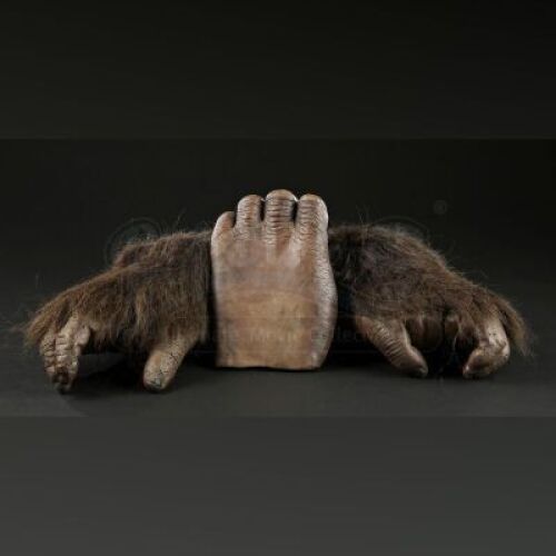 GORILLAS IN THE MIST (1988) - Pair of Gorilla Feet Shoes and Left Glove