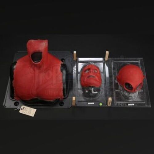 HELLBOY (2004) - Set of Hellboy Head, Face, and Chest Appliances