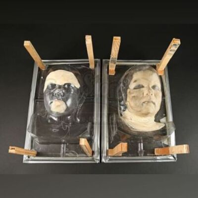 THE RING (2002) - Pair of Dead Samara (Daveigh Chase) Facial Appliances