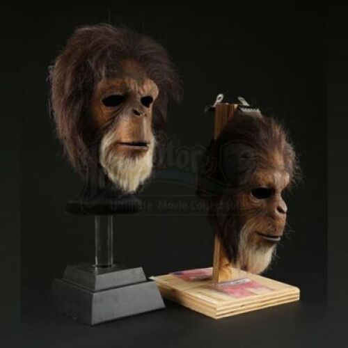 PLANET OF THE APES (2001) - Pair of Chimp Face Masks