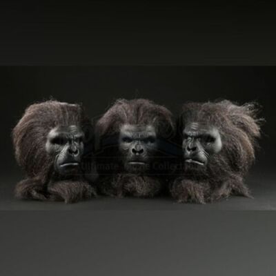 PLANET OF THE APES (2001) - Lot of Practice Ape Masks