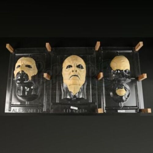 THE HAUNTED MANSION (2003) - Lot of King, Queen, and Knight Facial Appliances