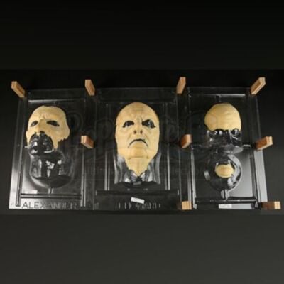THE HAUNTED MANSION (2003) - Lot of King, Queen, and Knight Facial Appliances
