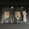 MEN IN BLACK II (2002) - Dog Poop Alien (Sonny Tipton) Face Appliance and Glove Lot