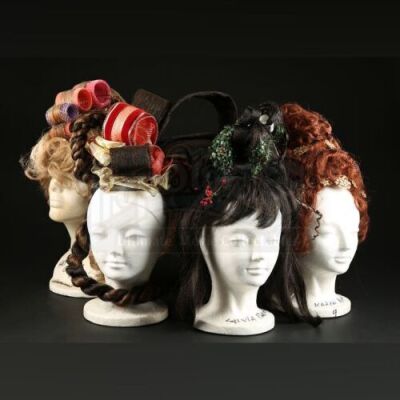 HOW THE GRINCH STOLE CHRISTMAS (2000) - Lot of Four Who Wigs