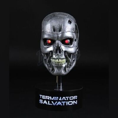 TERMINATOR SALVATION (2009) - Light-Up Endoskeleton Head