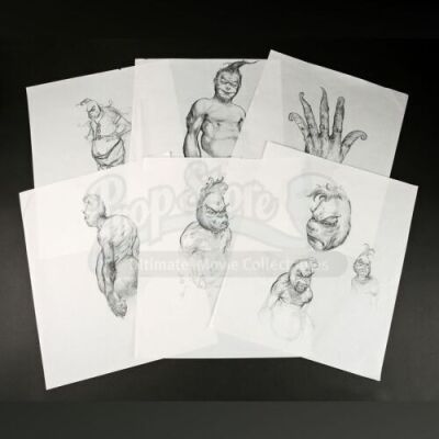 HOW THE GRINCH STOLE CHRISTMAS (2000) - Grinch Concept Art