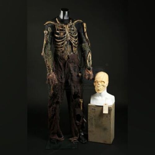 THE HAUNTED MANSION (2003) - Zombie Costume And Skull appliance