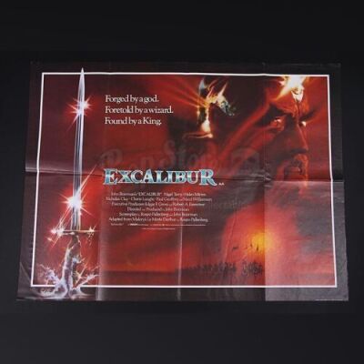 EXCALIBUR (1981) - UK Quad Poster