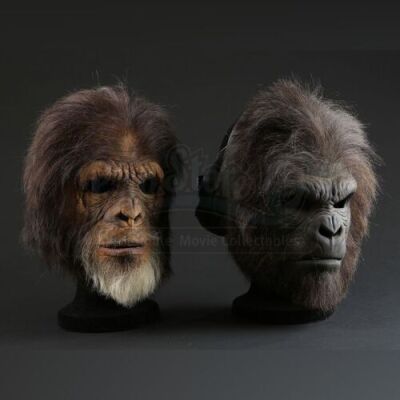 PLANET OF THE APES (2001) - Chimp and Gorilla Face Masks