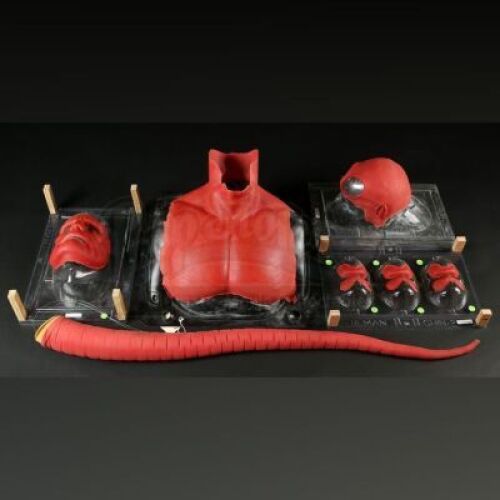 HELLBOY (2004) - Hellboy (Ron Perlman) Appliances with Tail