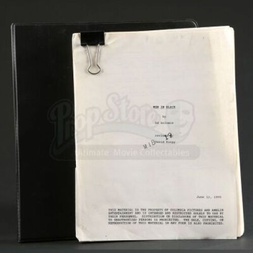 VARIOUS PRODUCTIONS - Men In Black Scripts
