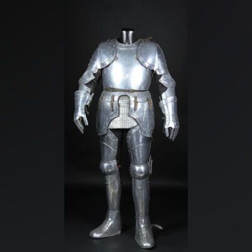 EXCALIBUR (1981) - Leondegrance's (Patrick Stewart) Silver Armour