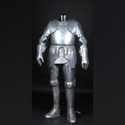 EXCALIBUR (1981) - Leondegrance's (Patrick Stewart) Silver Armour