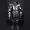 EXCALIBUR (1981) - Leondegrance's (Patrick Stewart) Suit of Black Armour