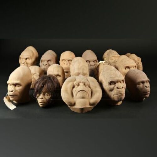 PLANET OF THE APES (2001) - Lot of Foam Ape Heads