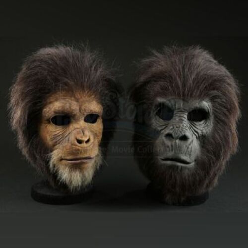 PLANET OF THE APES (2001) - Chimp and Gorilla Face Masks