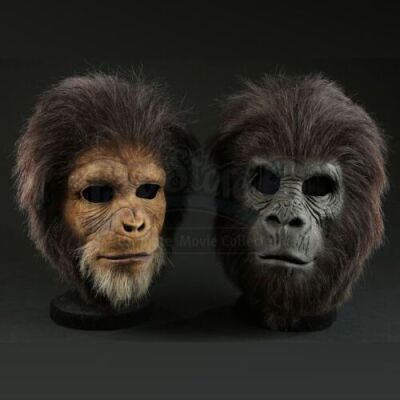 PLANET OF THE APES (2001) - Chimp and Gorilla Face Masks
