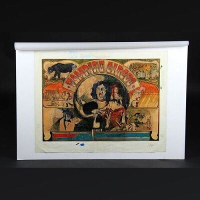 VAMPIRE CIRCUS (1972) - Vic Fair Concept Poster Artwork