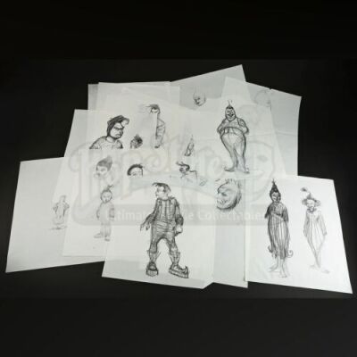 HOW THE GRINCH STOLE CHRISTMAS (2000) - Grinch and Who Concept Art