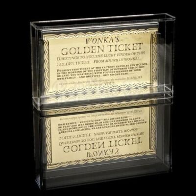 WILLY WONKA AND THE CHOCOLATE FACTORY (1971) - Wonka's (Gene Wilder) Golden Ticket