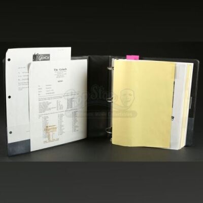 HOW THE GRINCH STOLE CHRISTMAS (2000) - Storyboard Binder