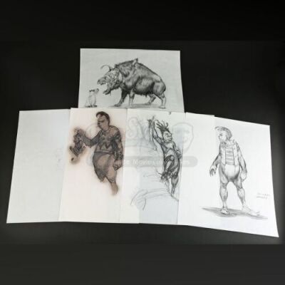 HOW THE GRINCH STOLE CHRISTMAS (2000) - Grinch Concept Art