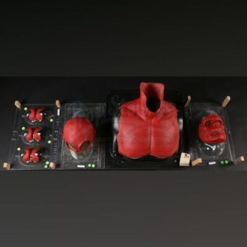 HELLBOY (2004) - Hellboy (Ron Perlman) Appliance Set