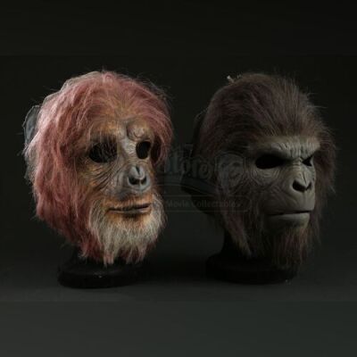 PLANET OF THE APES (2001) - Chimp and Gorilla Face Masks
