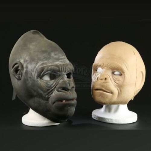 PLANET OF THE APES (2001) - Gorilla and Chimp Masks