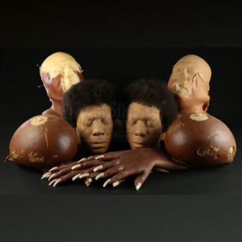NORBIT (2006) - Two Norbit Stunt Wigs and Assorted Appliances