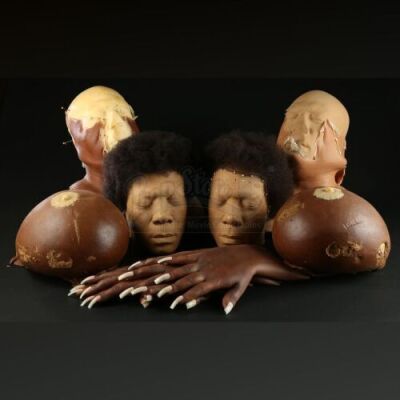 NORBIT (2006) - Two Norbit Stunt Wigs and Assorted Appliances