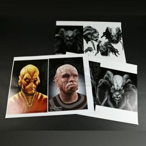 MEN IN BLACK 3 (2012) - Rick Baker&Atilde;&cent;&acirc;&sbquo;&not;&acirc;&bdquo;&cent;s Alien Concept Prints