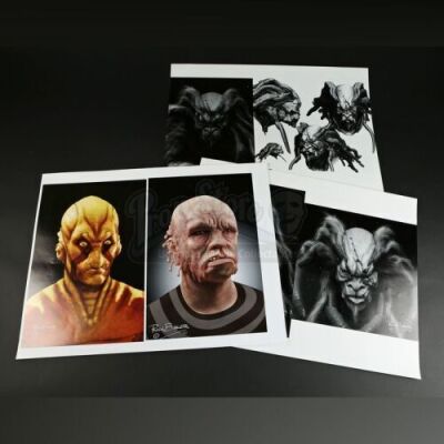 MEN IN BLACK 3 (2012) - Rick Baker&Atilde;&cent;&acirc;&sbquo;&not;&acirc;&bdquo;&cent;s Alien Concept Prints