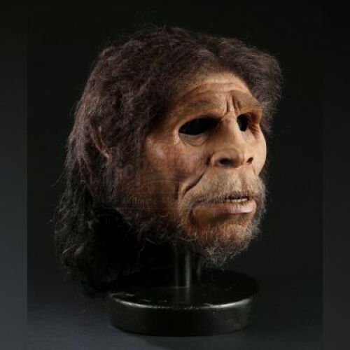 POST WATER COMMERCIAL - Cromagnon Man Mask