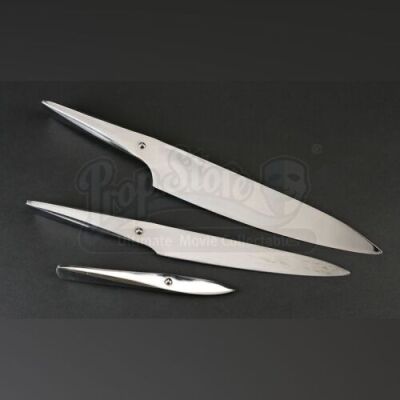 SEASONS 1 AND 2<br>Three Hannibal Lecter (Mads Mikkelsen) Kitchen Knives