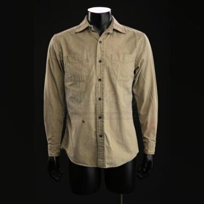 SEASON 1 EPISODE 1: "APERITIF"<br>Will Graham's (Hugh Dancy) Shirt with Light Blood Stains