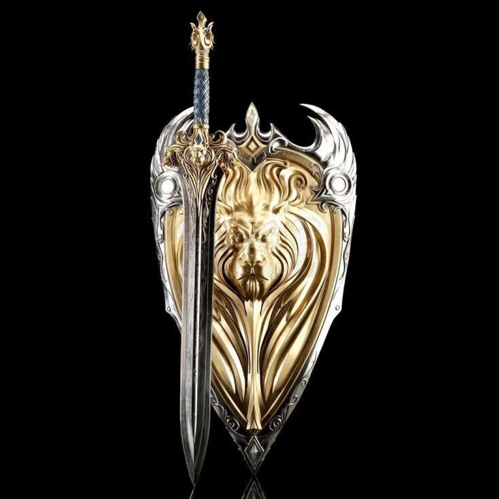 ビクトリアン　エドワーデアン　K9 バーブローチ Lot # 2: King Llane's (Dominic Cooper) Sword and Shield