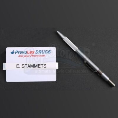 SEASON 1 EPISODE 2: "AMUSE-BOUCHE"<br>Eldon Stammets' (Aidan Devine) Pharmacy ID and Knife