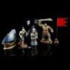 Lot # 16: Five Miniature War Room Figurines